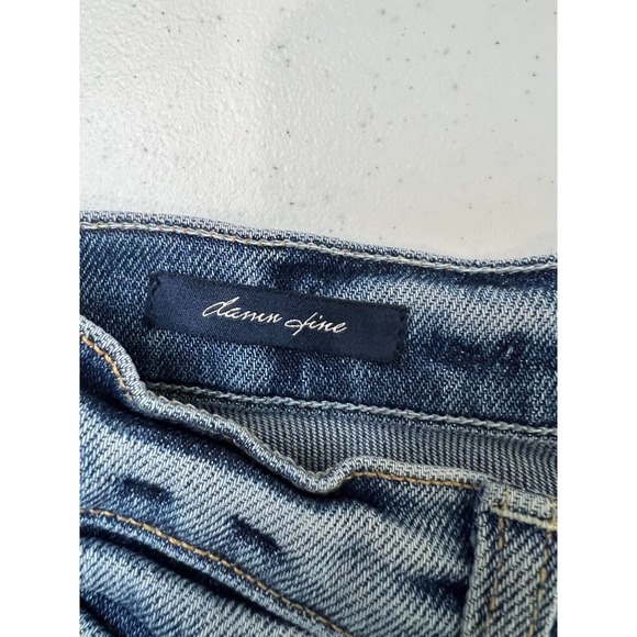 McGuire Womens Ibiza Jeans Size 24 Army Doll Damn Fine High Rise Camo Striped - Picture 15 of 16